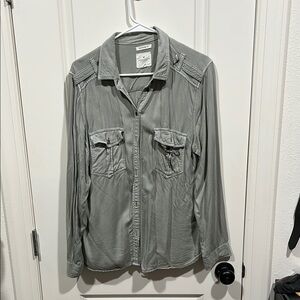 American Eagle Boyfriend Fit button up.